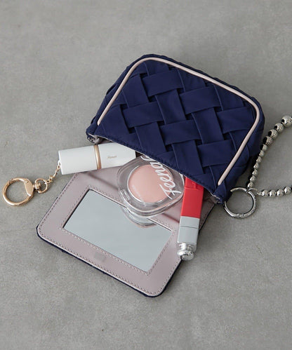 Suede Tissue Pocket Charm Pouch 零錢包