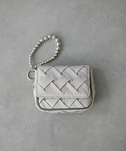 Suede Tissue Pocket Charm Pouch 零錢包