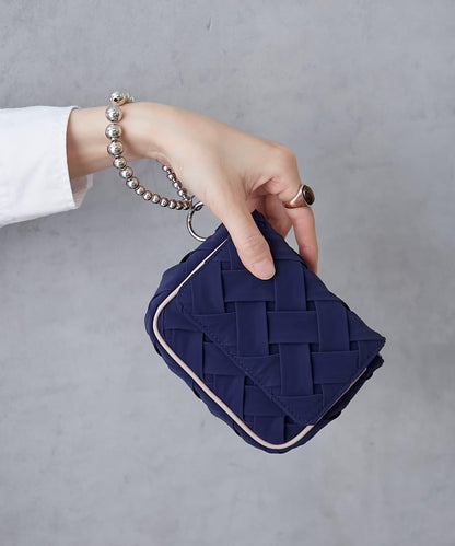 Suede Tissue Pocket Charm Pouch 零錢包