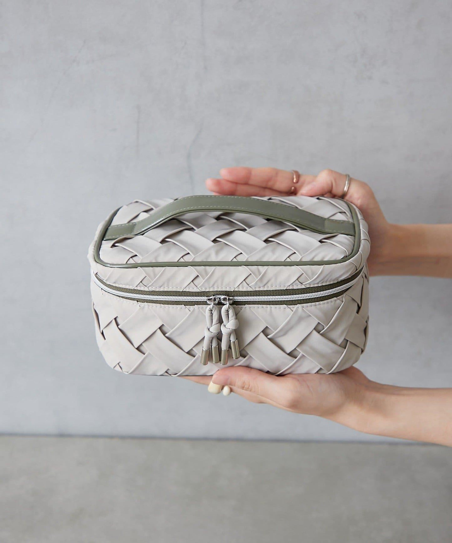 Suede Vanity Pouch 化妝包