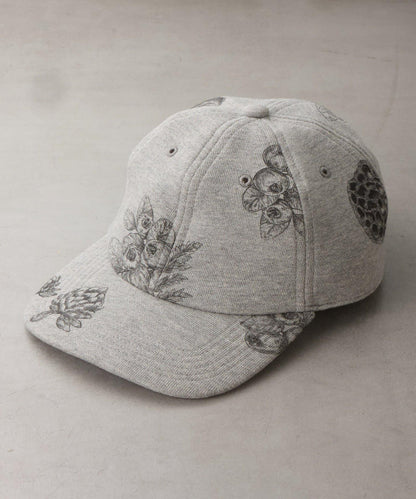 植物印花棒球帽