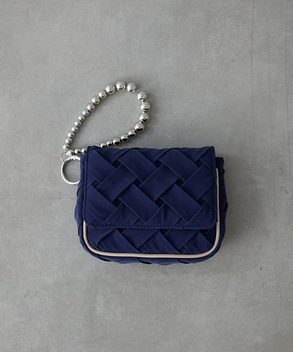 Suede Tissue Pocket Charm Pouch 零錢包
