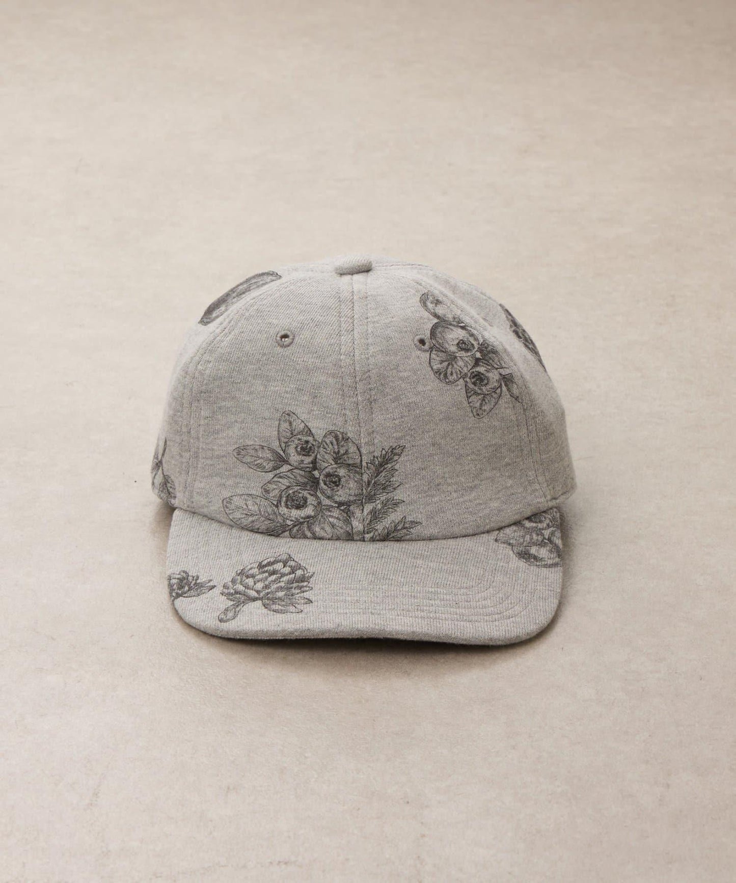植物印花棒球帽