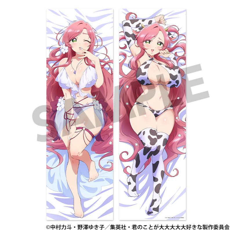 《超超超超超喜歡你的100個女朋友》（100個女友） 描き下ろし抱き枕カバー 花園羽々裡 抱枕套