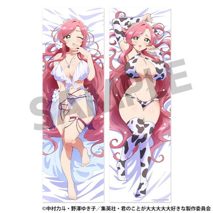 《超超超超超喜歡你的100個女朋友》（100個女友） 描き下ろし抱き枕カバー 花園羽々裡 抱枕套