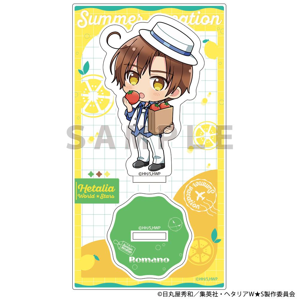 ヘタリア World★Stars（黑塔利亞 World★Stars） 亞克力立牌 羅維諾/夏日假期款