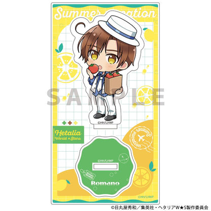 ヘタリア World★Stars（黑塔利亞 World★Stars） 亞克力立牌 羅維諾/夏日假期款