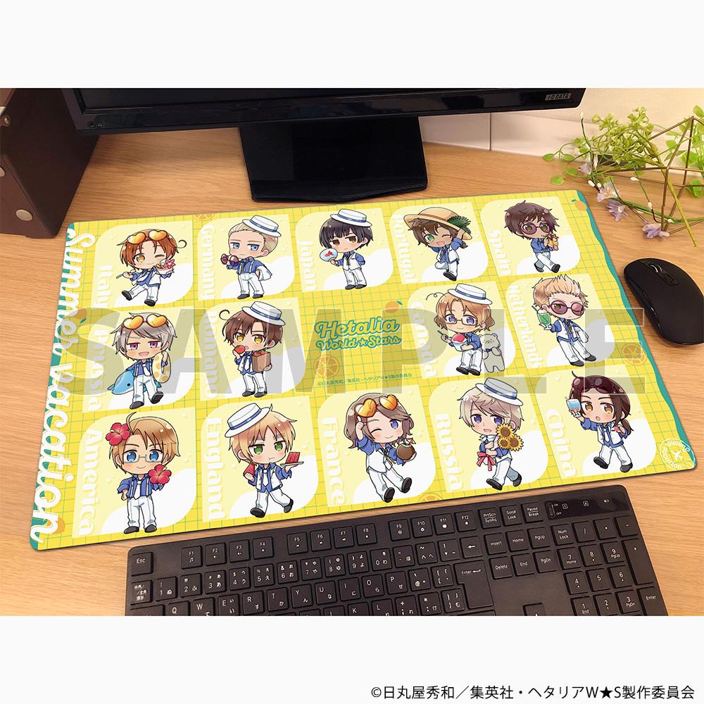 ヘタリア World★Stars（黑塔利亞 World★Stars） 夏季休假系列 橡膠墊