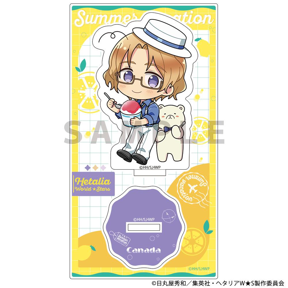 ヘタリア World★Stars（黑塔利亞 World★Stars） 加拿大 亞克力立牌 夏季假期款