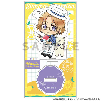 ヘタリア World★Stars（黑塔利亞 World★Stars） 加拿大 亞克力立牌 夏季假期款