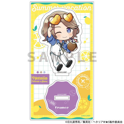 ヘタリア World★Stars（黑塔利亞 World★Stars） 法國 亞克力立牌 夏季假期款