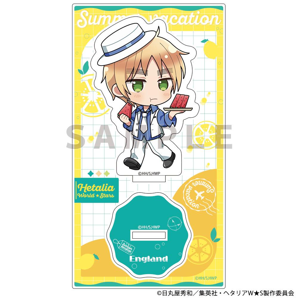 ヘタリア World★Stars（黑塔利亞 World★Stars） 亞克力立牌 英國/夏日假期款