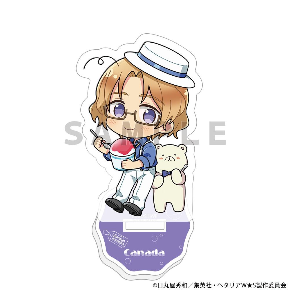ヘタリア World★Stars（黑塔利亞 World★Stars） 加拿大 亞克力立牌 夏季假期款