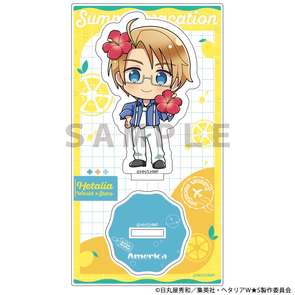 ヘタリア World★Stars 亞克力立牌（美國／夏日假期）