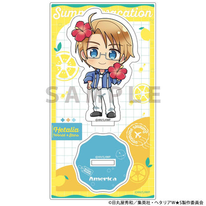ヘタリア World★Stars 亞克力立牌（美國／夏日假期）
