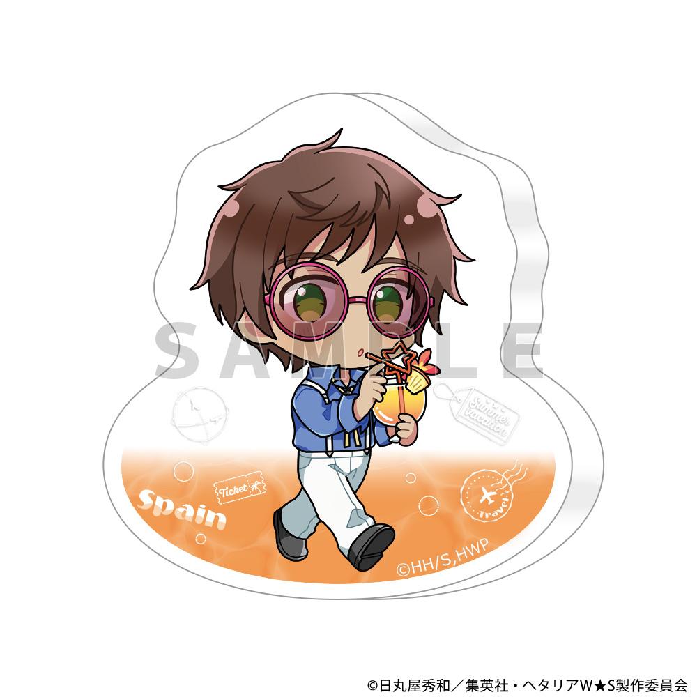 ヘタリア World★Stars（黑塔利亞 World★Stars） 異形亞克力磚 西班牙/夏日假期款