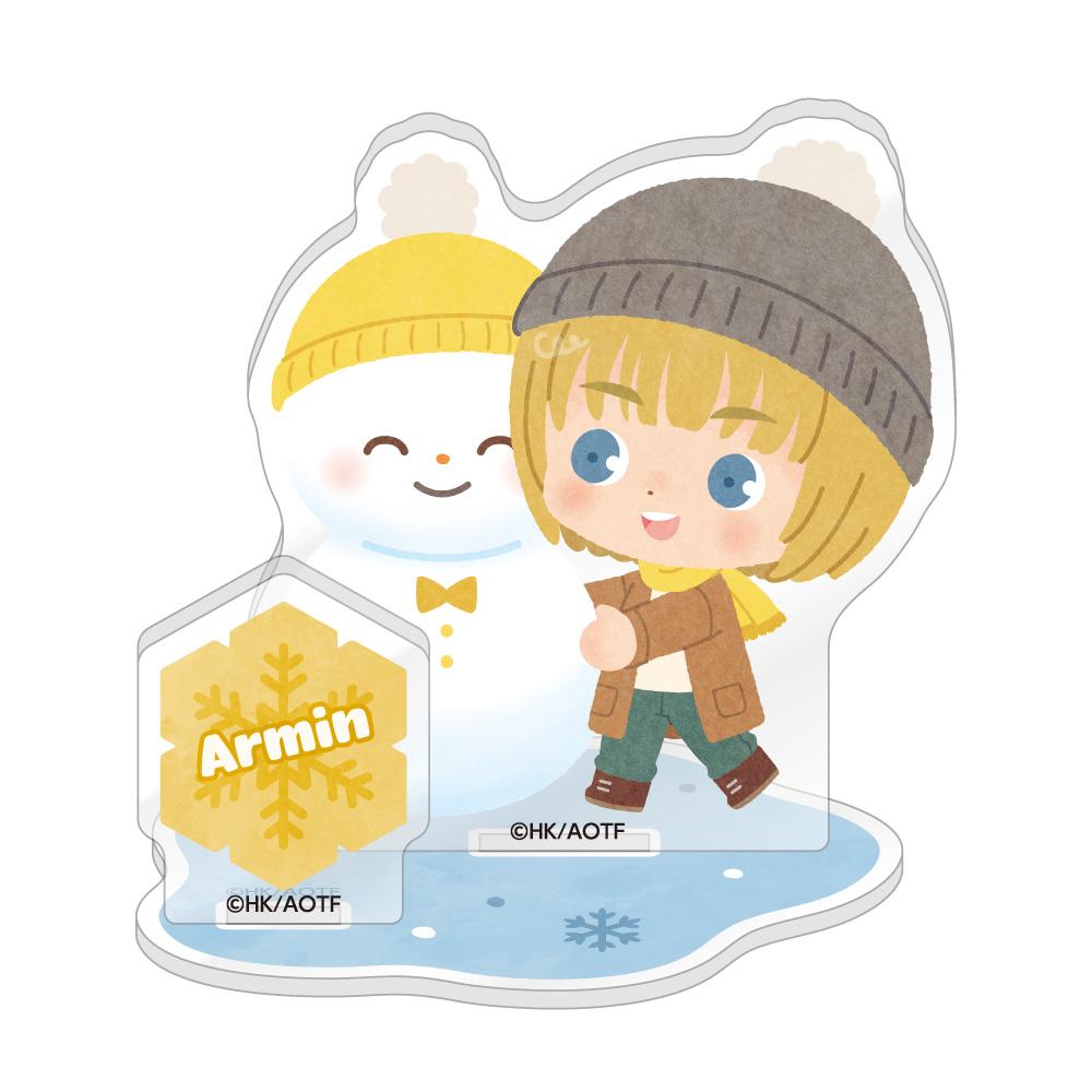 進擊的巨人 ちびキャラアクリルスタンド 雪だるまver. / アルミン・アルレルト