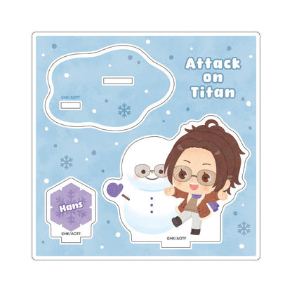 進擊的巨人 ちびキャラアクリルスタンド 雪だるまver. / ハンジ・ゾエ 亞克力立牌