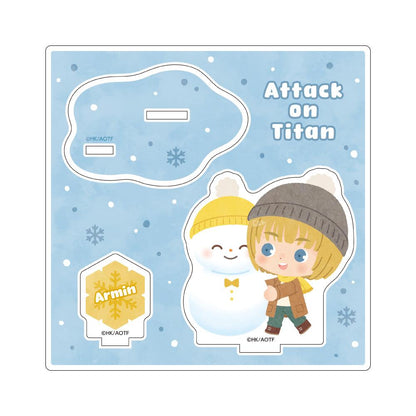 進擊的巨人 ちびキャラアクリルスタンド 雪だるまver. / アルミン・アルレルト