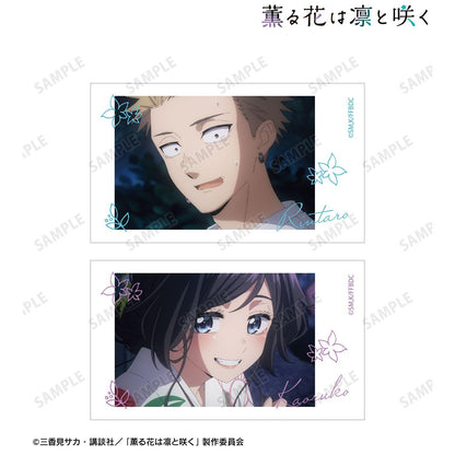 薫る花は凜と咲く（馨香之花盛開） 紬凜太郎&和慄薫子 場景插畫雙層畫框 ver.K
