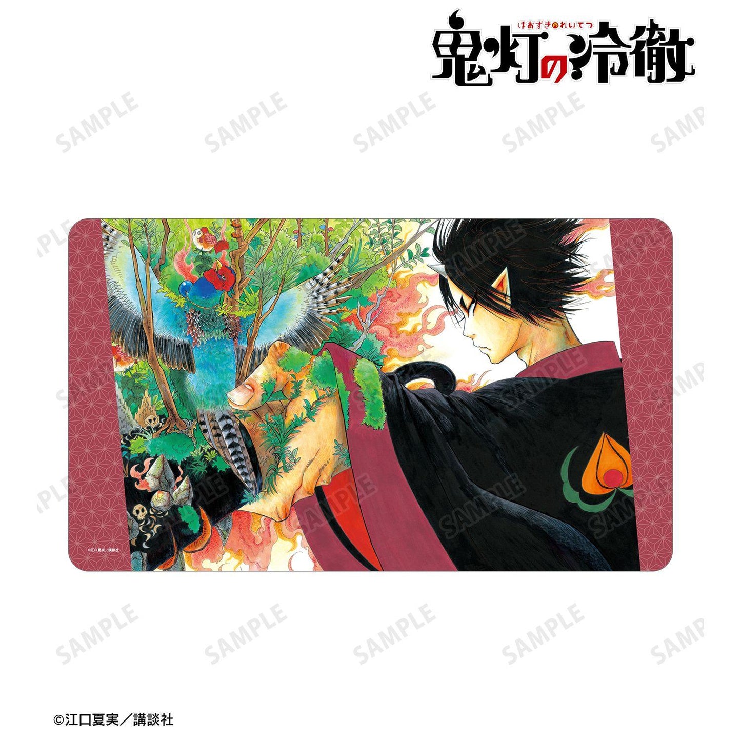 鬼燈の冷徹（鬼燈的冷徹） 彩色插畫 多功能桌面墊 ver.B