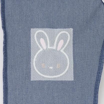 兔子貼布打底褲
