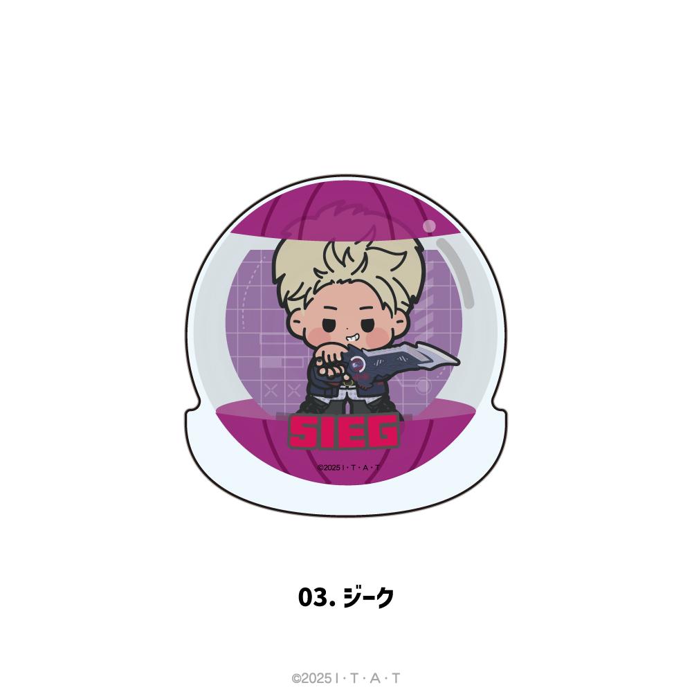 仮面ライダーゼッツ（假面騎士ZETZ） 搖搖亞克力磚 03.ジーク