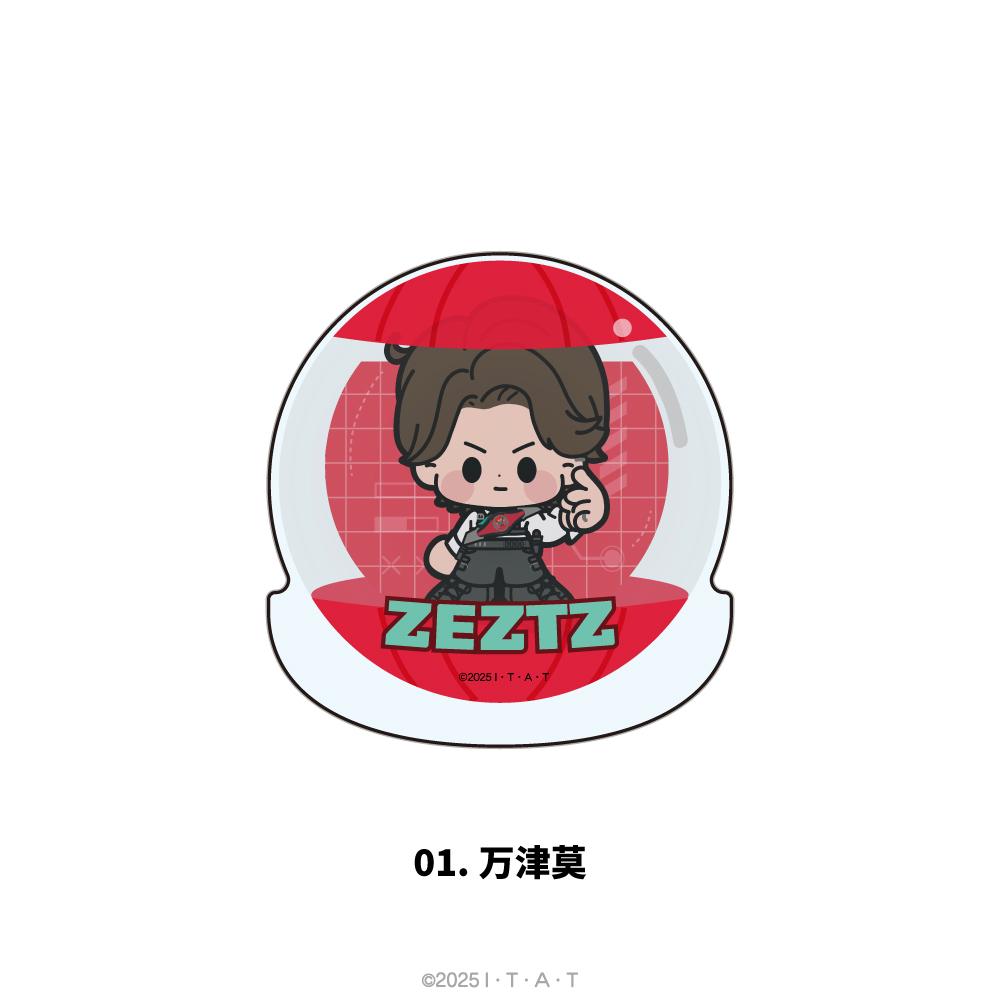 仮面ライダーゼッツ（假面騎士ZETZ） 搖曳亞克力磚 01.萬津莫