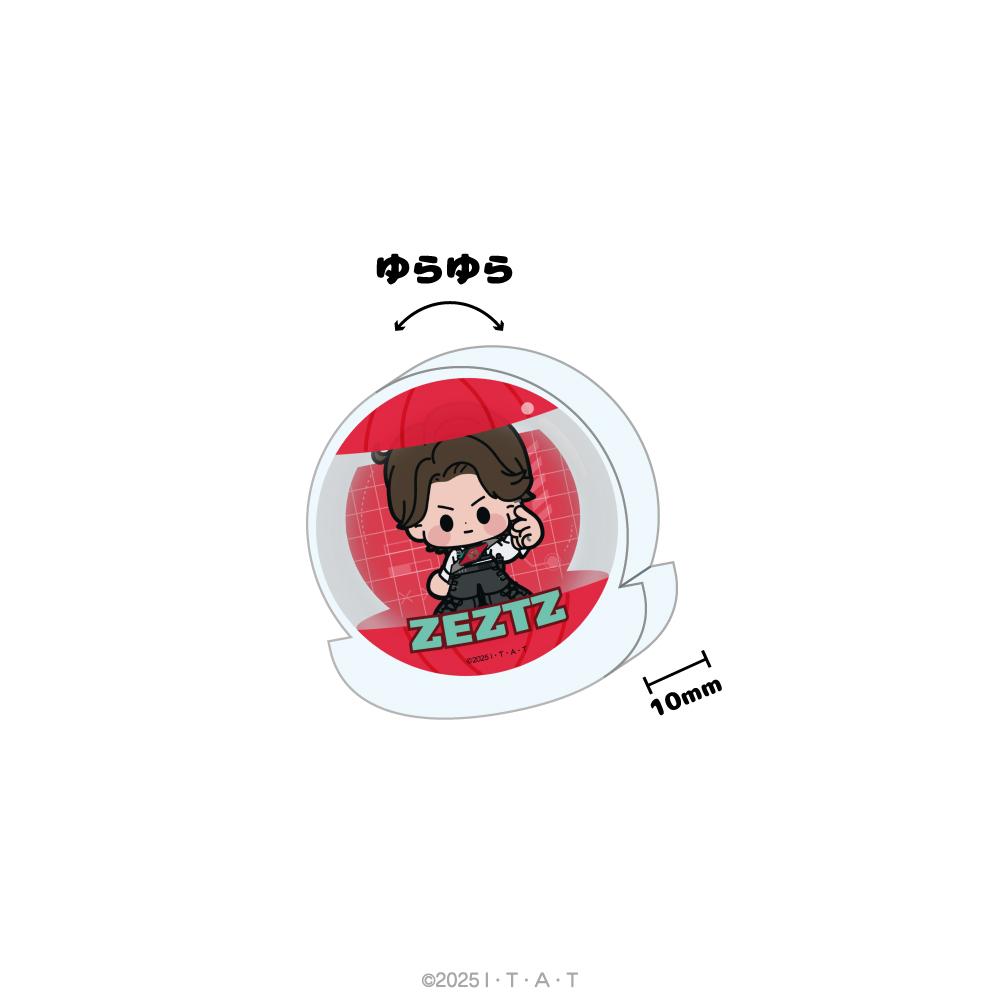 仮面ライダーゼッツ（假面騎士ZETZ） 搖曳亞克力磚 01.萬津莫