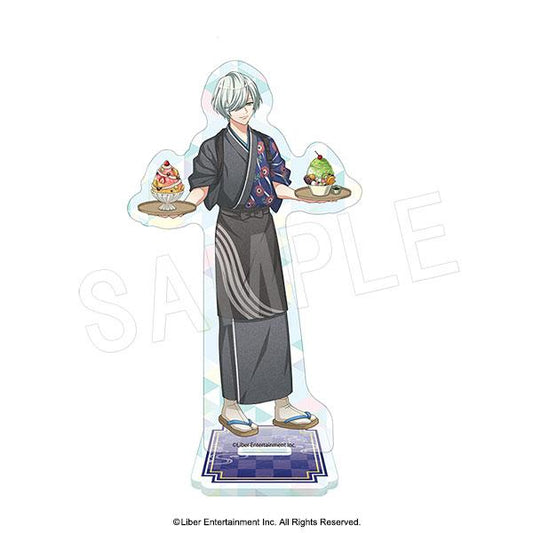 A3!滿開劇團 ホロアクリルフィギュアスタンド 和風咖啡ver. 御影密 亞克力立牌