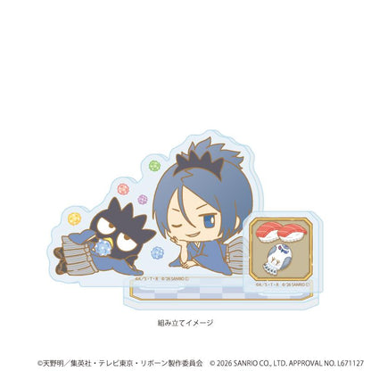 家庭教師HITMAN REBORN!（家庭教師）×SANRIO CHARACTERS 亞克力立牌18/六道骸×酷企鵝（合作插畫）
