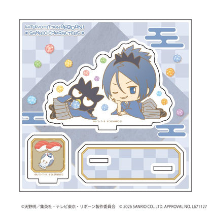 家庭教師HITMAN REBORN!（家庭教師）×SANRIO CHARACTERS 亞克力立牌18/六道骸×酷企鵝（合作插畫）