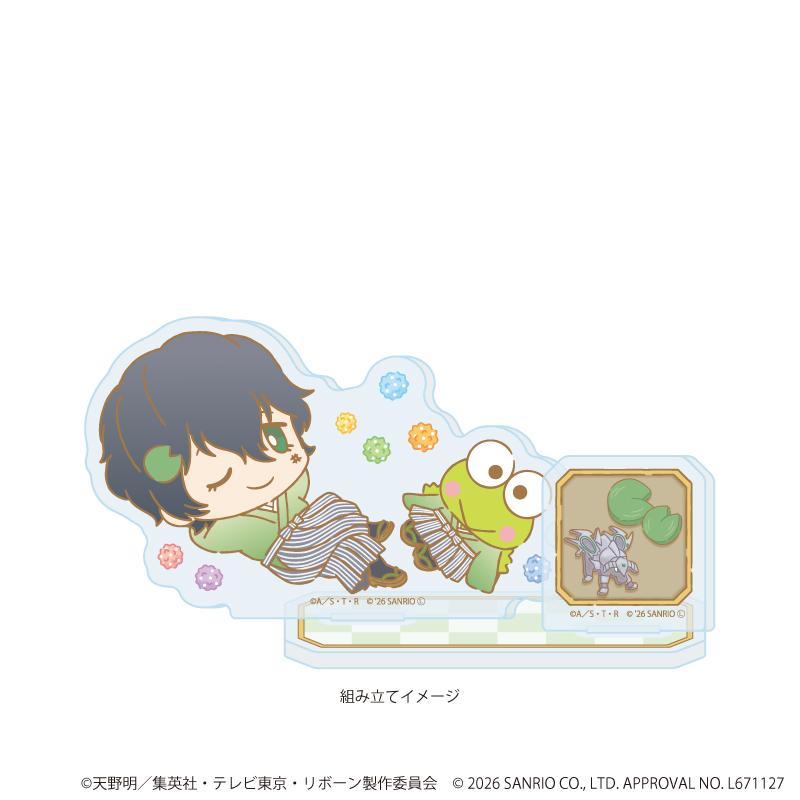 家庭教師HITMAN REBORN!（家庭教師）×SANRIO CHARACTERS 亞克力立牌 17/藍波×可洛比（合作插畫）