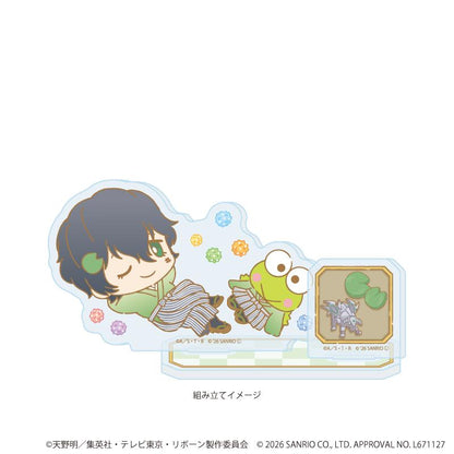 家庭教師HITMAN REBORN!（家庭教師）×SANRIO CHARACTERS 亞克力立牌 17/藍波×可洛比（合作插畫）