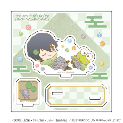 家庭教師HITMAN REBORN!（家庭教師）×SANRIO CHARACTERS 亞克力立牌 17/藍波×可洛比（合作插畫）