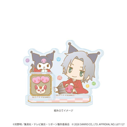 家庭教師HITMAN REBORN!（家庭教師）×SANRIO CHARACTERS 亞克力立牌 13/獄寺隼人×《庫洛米》（合作款）