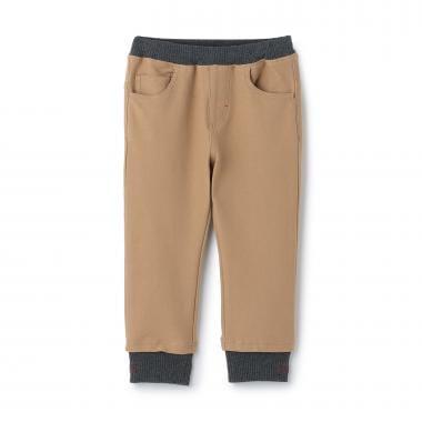 針織斜紋布束腳褲