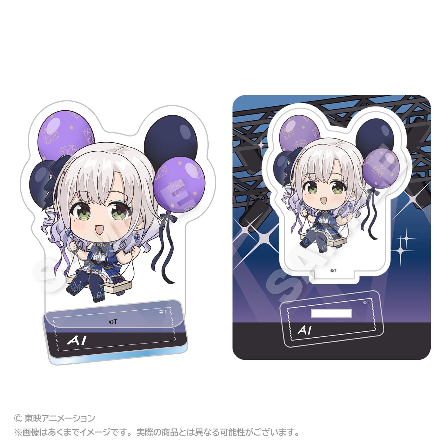 《哭泣少女樂隊》 ばるんこアクリルマスコット アイ 亞克力掛件
