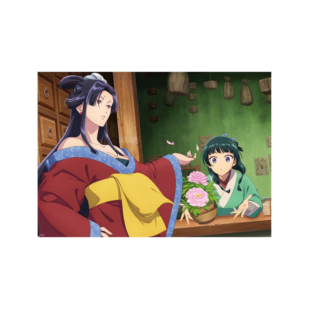藥屋少女的呢喃 透明海報（牡丹）