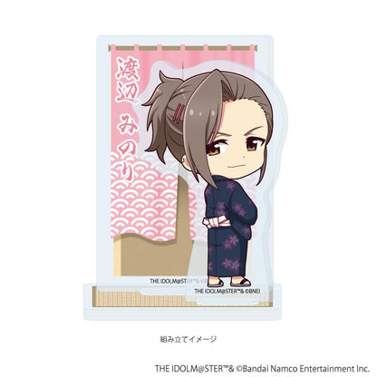 偶像大師 SideM（偶像大師 SideM） 渡辺みのり 浴衣ver. 迷你角色插畫 亞克力立牌