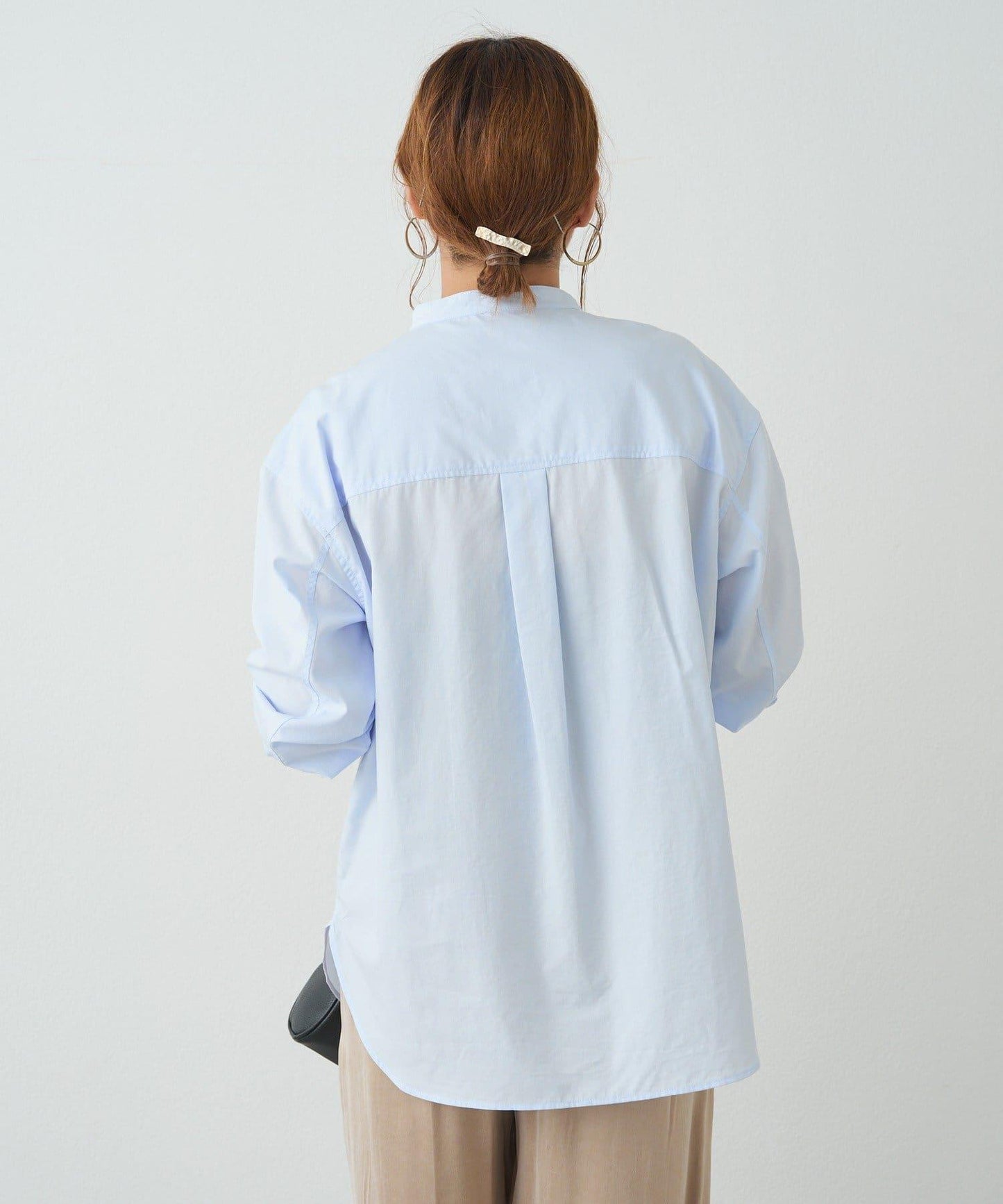 【@remi_usus企畫】Logo刺繡立領襯衫