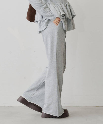 KATOMARI企畫 easy flare sweat pants