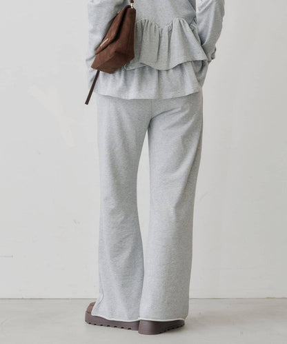 KATOMARI企畫 easy flare sweat pants
