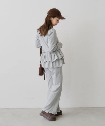 KATOMARI企畫 easy flare sweat pants