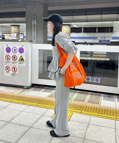 KATOMARI企畫 easy flare sweat pants