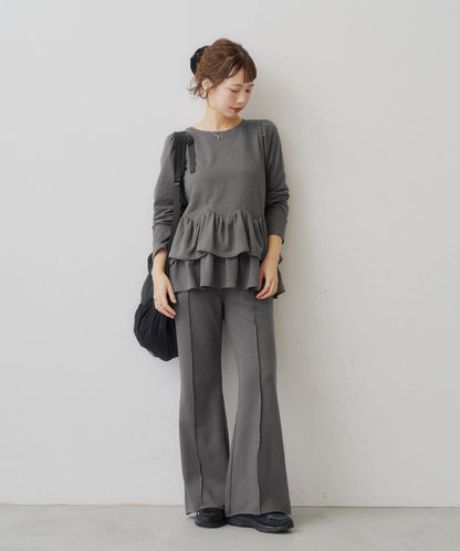KATOMARI企畫 easy flare sweat pants
