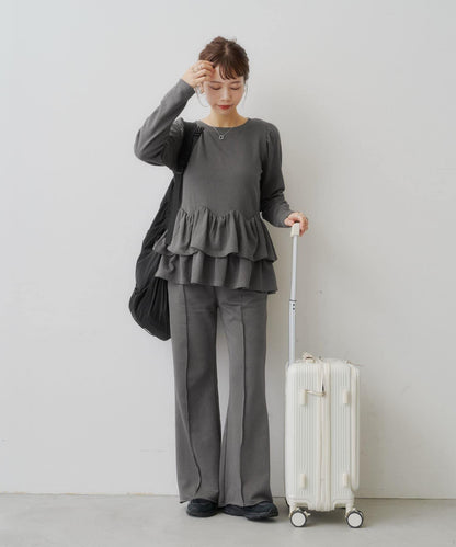 KATOMARI企畫 easy flare sweat pants