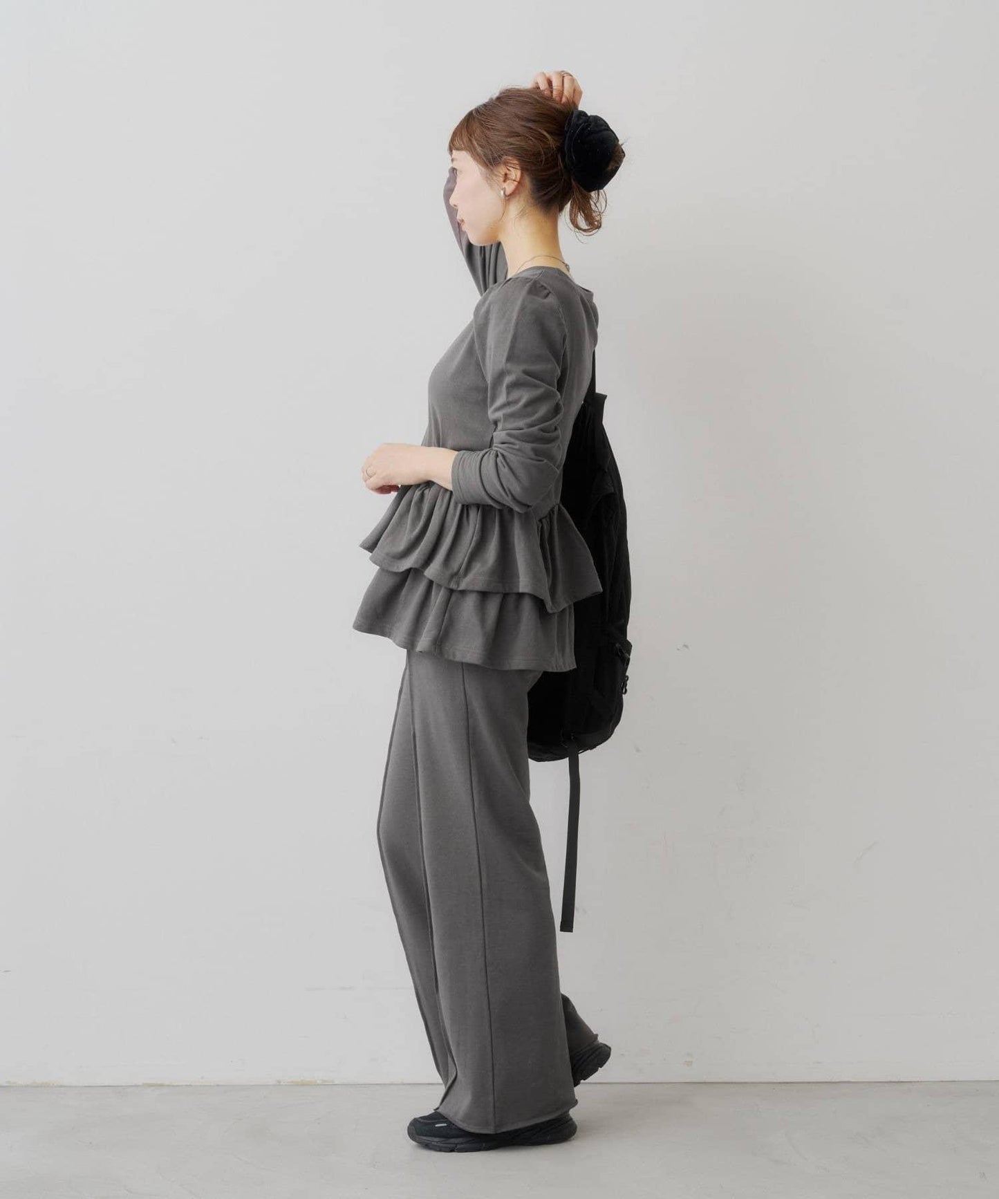 KATOMARI企畫 easy flare sweat pants
