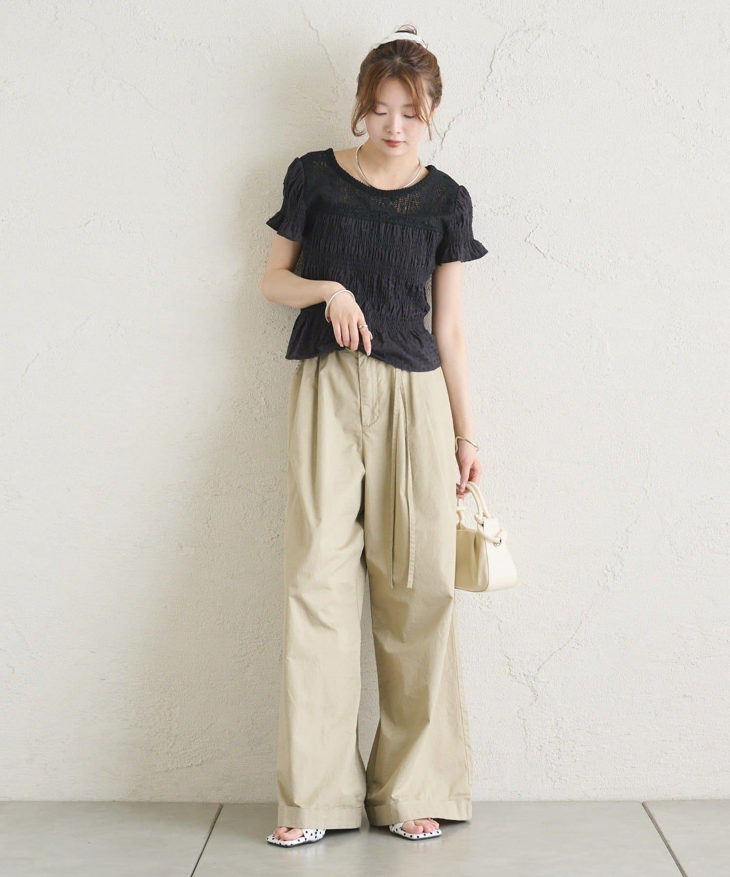 26AW 提花泡泡紗襯衫