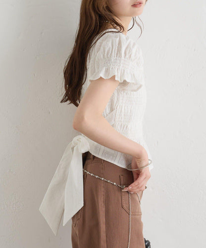 26AW 提花泡泡紗襯衫